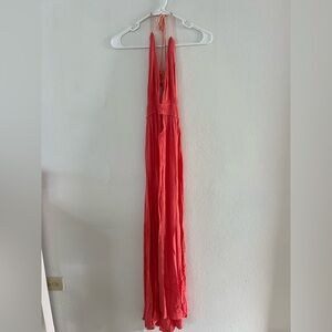 FP Movement by Free People Red Backless Dress